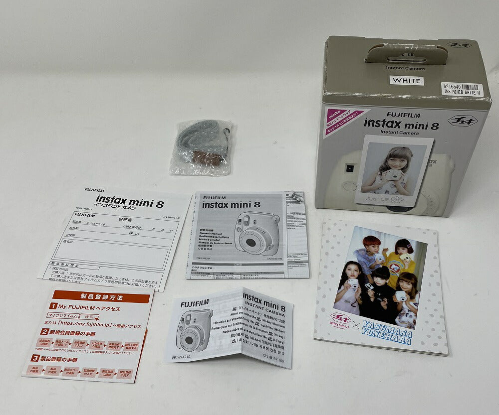 FUJIFILM instax mini8 中古 富士フィルム インスタントカメラ インスタックスミニ 写真