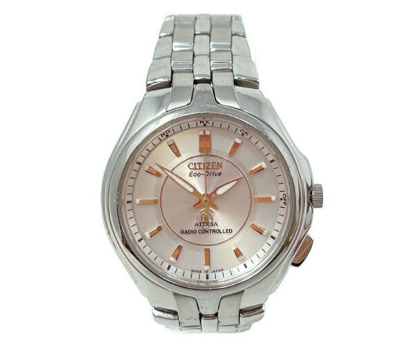 CITIZEN シチズン ATTESA Eco-Drive ソーラー電波 腕時計 中古 ATB53-2692 アテッサ エコドライブ レディース 太陽電池