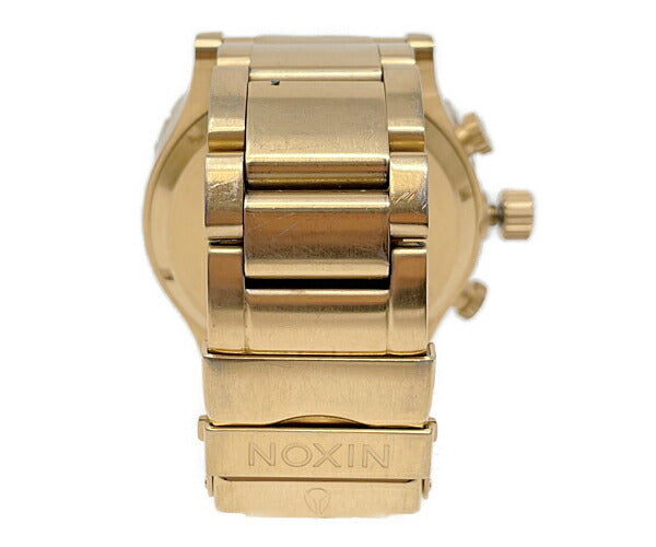 NIXON ニクソン 51-30 CHRONO クォーツ 腕時計 中古 ゴールド 金色 メンズ クロノグラフ アナログ ブランド