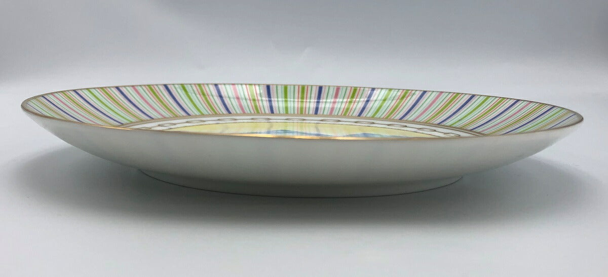 未使用品 LEGLE マウンテン ペア プレート 中古 レッグ レグル リモージュ フランス 洋食器 ディナー 食事 お皿