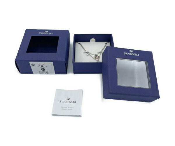 SWAROVSKI wishesEvilEye ペンダント セット 中古 スワロフスキー ネックレス アクセサリー ジュエリー おしゃれ
