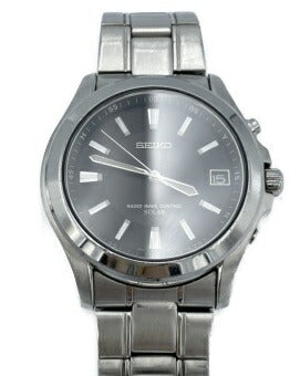 SEIKO スピリット ソーラー 腕時計 7B22-0AY0 SBTM017 中古 セイコー アナログ 日付 ステンレススチール メンズ ビジネス