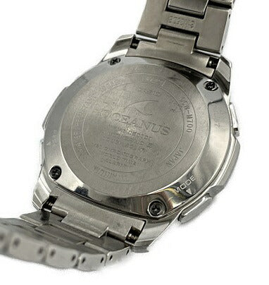 CASIO OCEANUS ソーラー電波 腕時計 OCW-M700TDJ-1AJF 中古 カシオ オシアナス クロノグラフ 10気圧防水 カレンダー