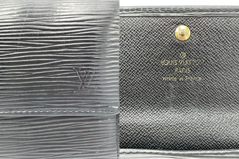 LOUIS VUITTON エピ ポシェットポルトモネクレディ M63572 中古 ルイヴィトン 2つ折り 長財布 ブランド おしゃれ 小銭入れ