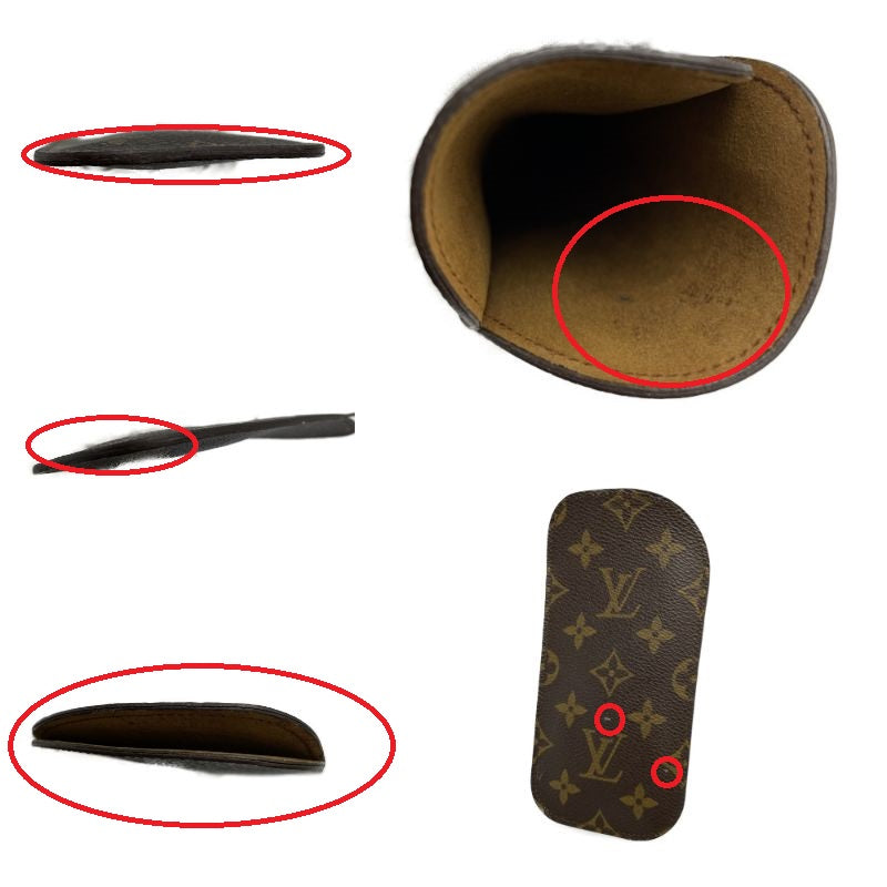 LOUIS VUITTON モノグラム エテュイ・リュネット サーンプル 中古 ルイヴィトン メガネケース 小物入れ ブランド おしゃれ