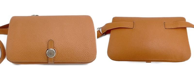 HERMES ドゴン ドゴンポッシュ ウエストポーチ 中古 エルメス 鞄 バッグ ブランド おしゃれ レザー 本革