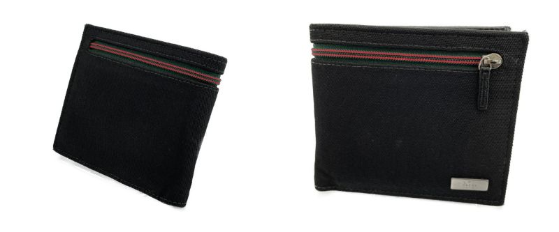 GUCCI シェリー 二つ折り 財布 中古 グッチ キャンバス コンパクト ジップ ブランド おしゃれ