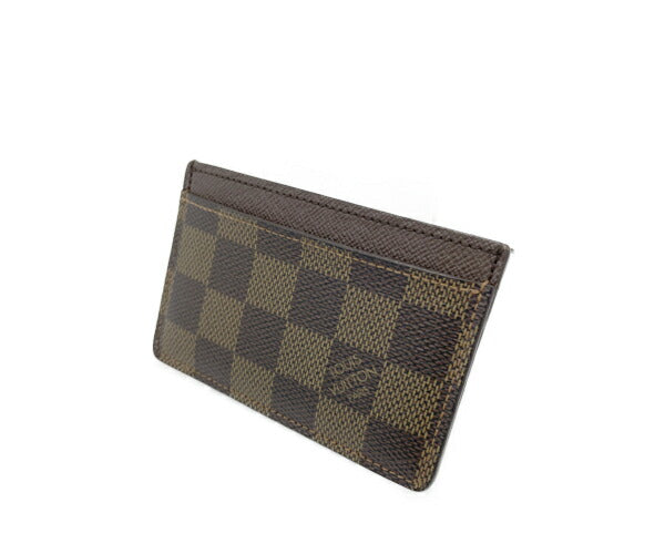 LOUIS VUITTON ダミエ ポルトカルトサーンプル N61722 中古 ルイヴィトン カード入れ 名刺入れ ブランド コンパクト