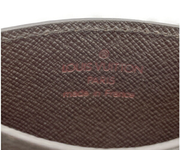 LOUIS VUITTON ダミエ ポルトカルトサーンプル N61722 中古 ルイヴィトン カード入れ 名刺入れ ブランド コンパクト