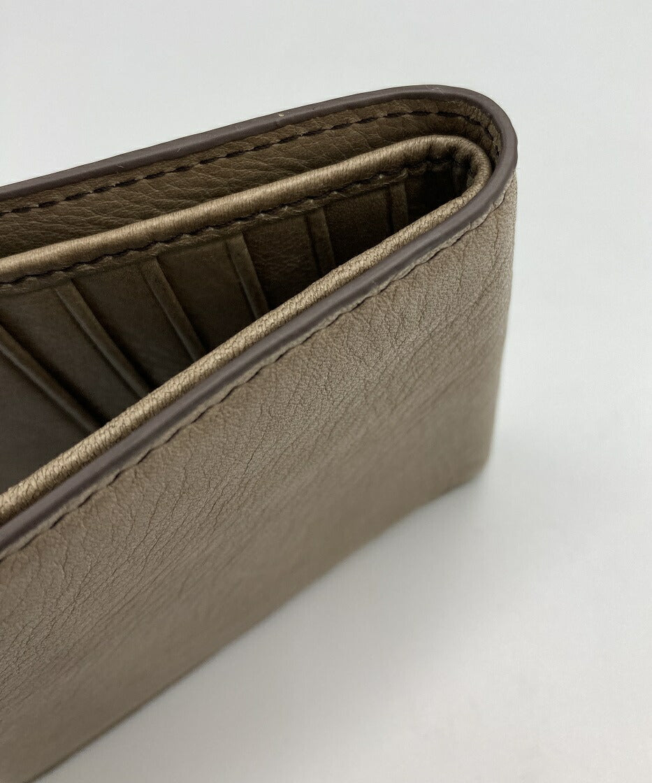 HUGO BOSS ヒューゴボス 牛革 2つ折り財布 中古 レザー メンズ 札入れ コンパクト
