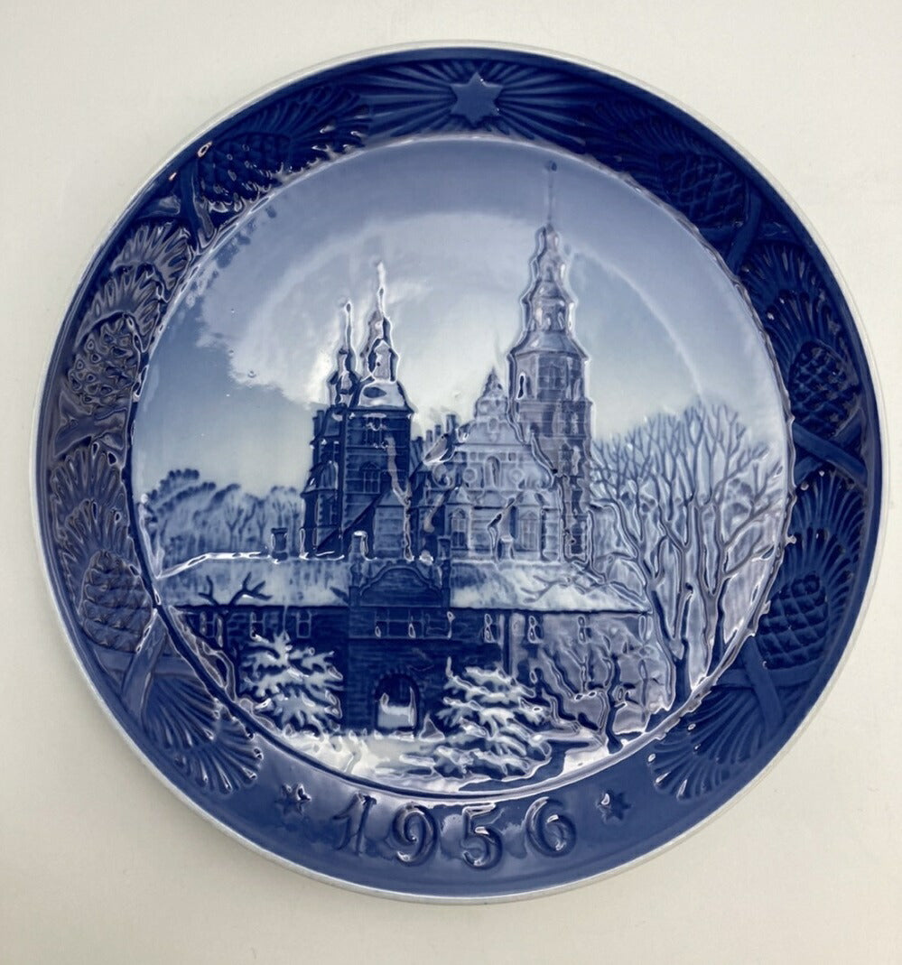 Royal Copenhagen イヤープレート 1956年 中古 ロイヤルコペンハーゲン 記念 飾り皿