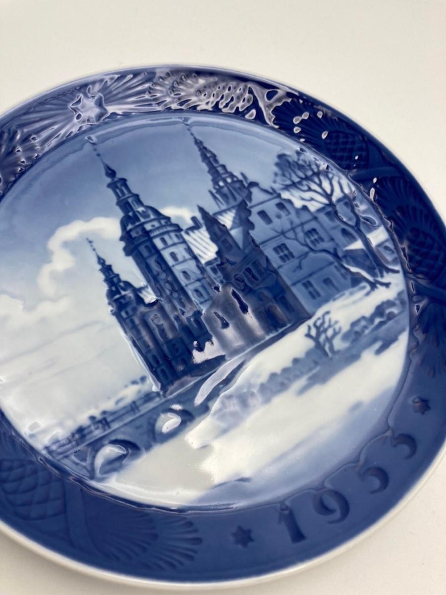 Royal Copenhagen イヤープレート 1953年 中古 ロイヤルコペンハーゲン 記念 インテリア 飾り皿 洋食器