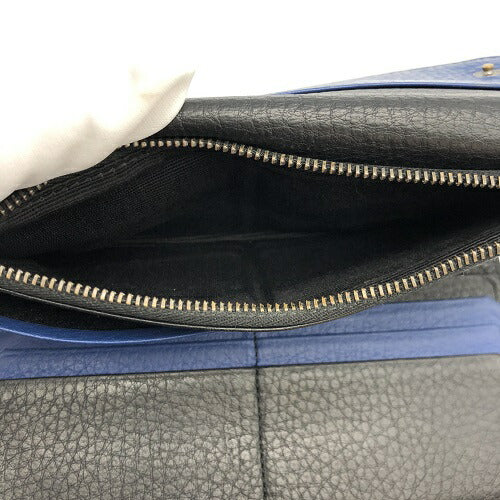 BURBERRY BLACK LABEL バーバリー ブラックレーベル 長財布 中古 ブランド メンズ レザー 黒 ウォレット