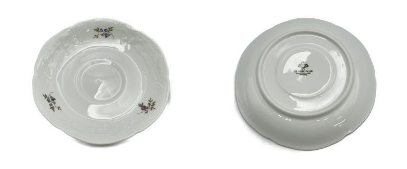Rosenthal クラシックローズ カップ&ソーサー 6客 セット 中古 ローゼンタール 紅茶 ティー 洋食器 薔薇 フラワー 花柄