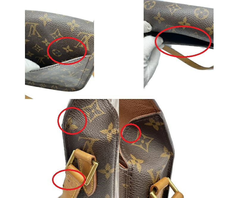 LOUIS VUITTON モノグラム サンクルー M51242 ショルダー バッグ 中古 ルイヴィトン 鞄 ブランド 肩掛け 斜め掛け レディース