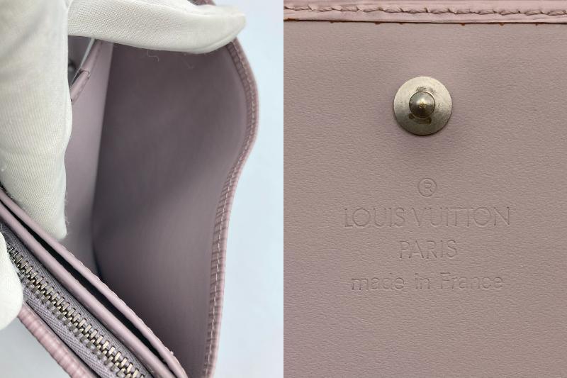 LOUIS VUITTON ルイヴィトン エピ ポルトモネビエトレゾール 2つ折り財布 レディース M6350B 中古 D4