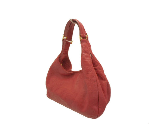 TORY BURCH レザー ミラー 付き トート バッグ 中古 1