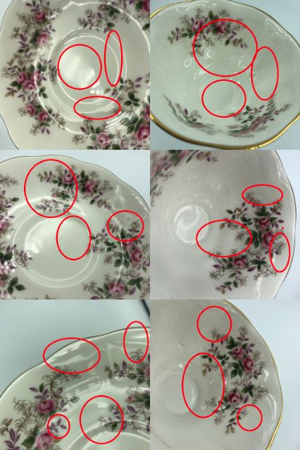 Royal Albert ロイヤルアルバート ラベンダーローズ カップ&ソーサー 5客セット 中古 1