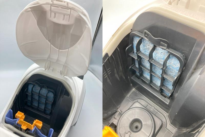 MITSUBISHI 三菱 Be-K 紙パック式 クリーナー 掃除機 2019年製 TC-FJ1J-W 中古 D4