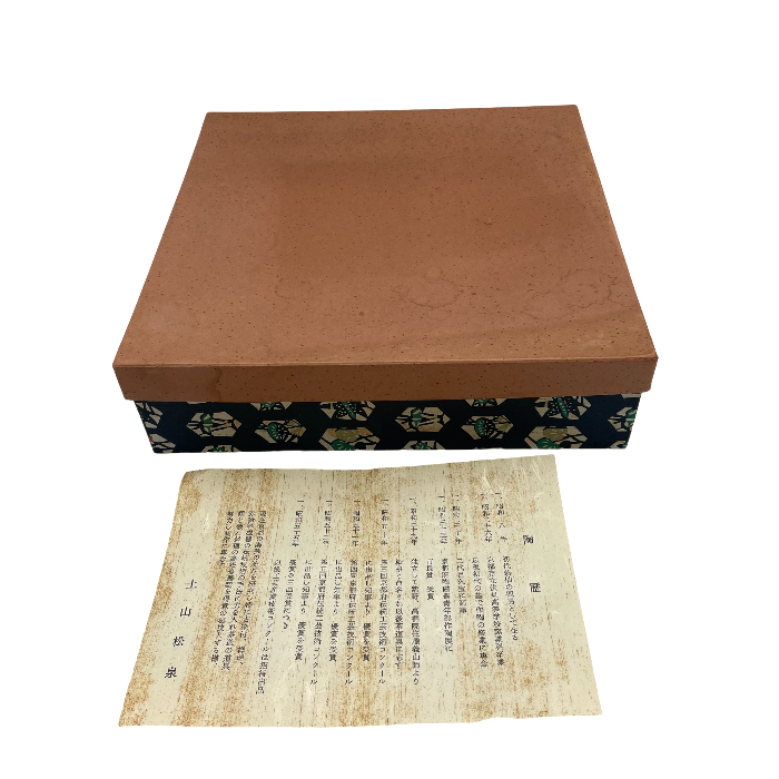 平安松泉 赤絵玉取獅子 皿 清水焼 中古 4