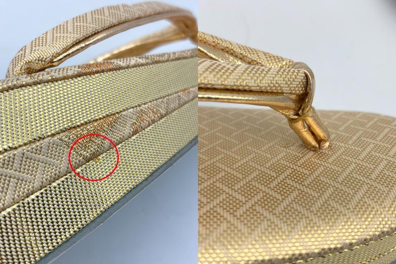 和装 着物用 ハンドバッグ 草履セット 中古 D4