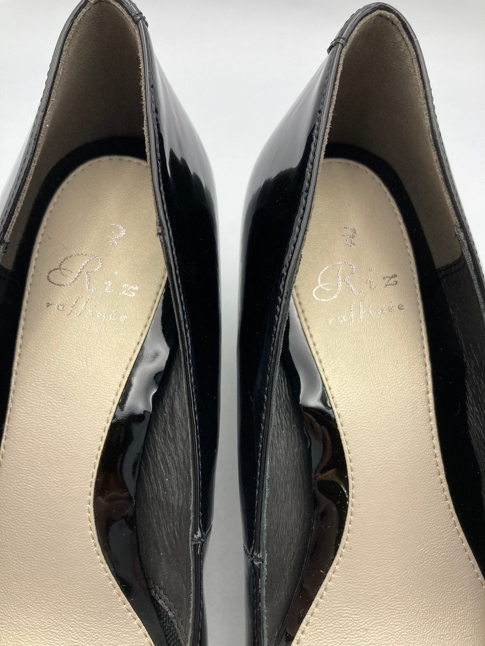 Riz raffinee リズ ラフィーネ ウェッジソール エナメルシューズ Y5550 中古 4