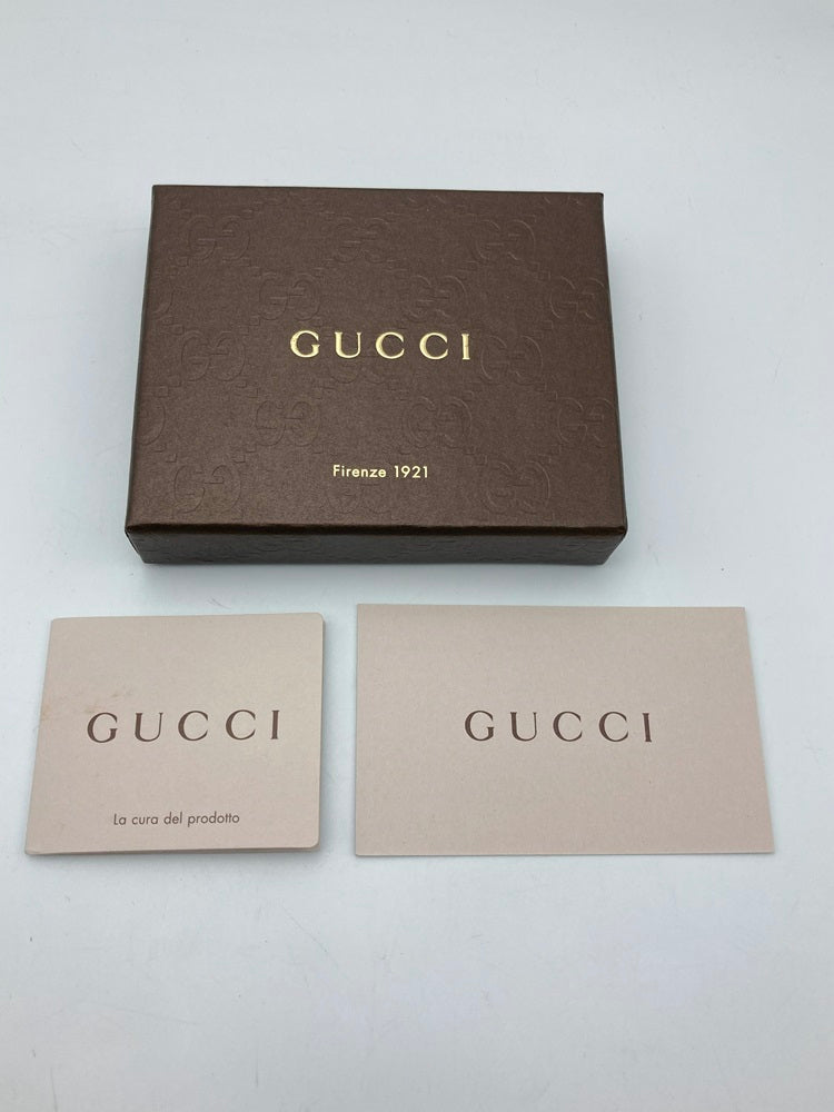 GUCCI グッチ マイクログッチシマ ハート 携帯ストラップ 282562 中古 4