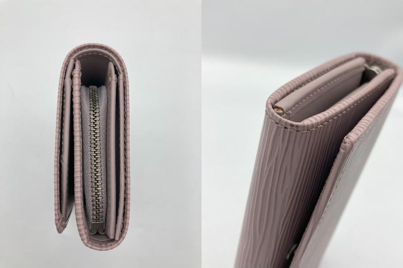 LOUIS VUITTON ルイヴィトン エピ ポルトモネビエトレゾール 2つ折り財布 レディース M6350B 中古 D4