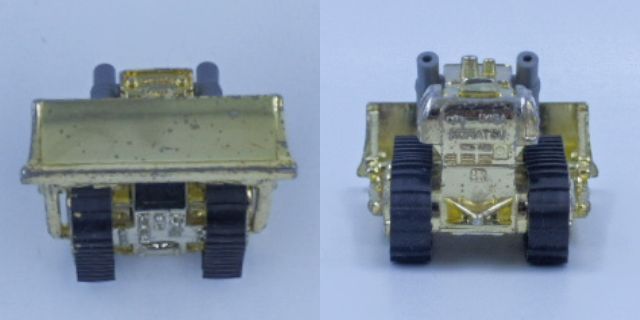 タカラトミー トミカ No.70 コマツ ブルドーザー D65A 金メッキバージョン 中古 1