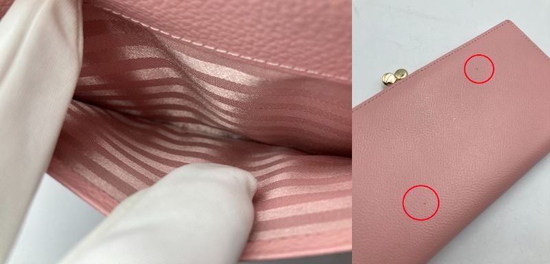 Samantha Thavasa Petit Choice サマンサタバサ プチチョイス ハートモチーフ 口金長財布 中古 4