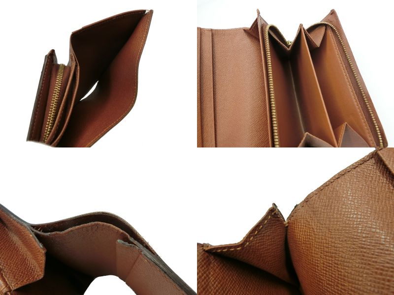 LouisVuitton モノグラム ポルトフォイユトレゾール 中古 1