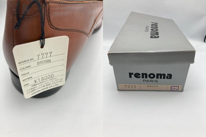 renoma PARIS レノマ ビット タッセルローファー 7777 中古 4