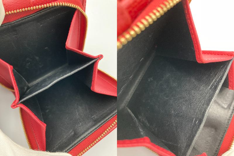 LOEWE ロエベ レザー 二つ折り財布 中古 4