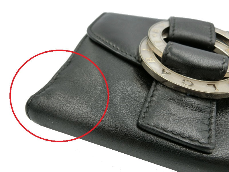 BVLGARI/ブルガリ ブルガリブルガリ レザー Wホック財布 中古 1