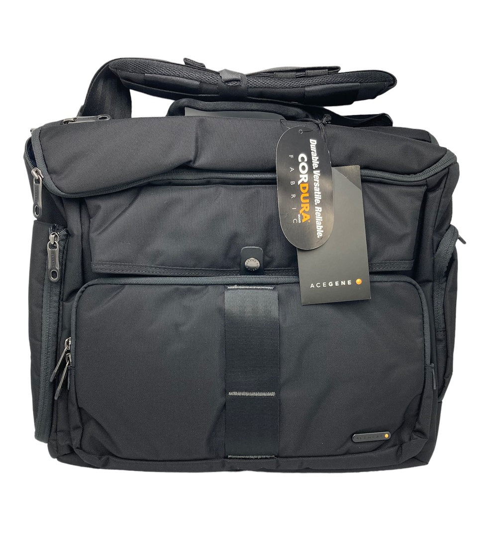 ACEGENE エースジーン クロスタイド ショルダーバッグ/ビジネスバッグ 5172401 ブラック メンズ 中古 4