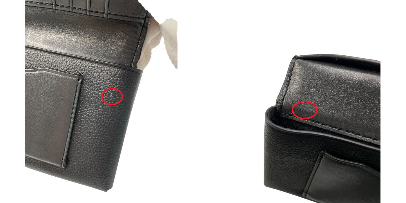 COACH コーチ ヴァーシティ スマホケース ユニセックス F12006 ブラック 中古 1