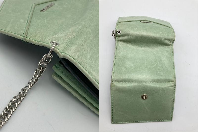 DIESEL ディーゼル LEーZIPPERシリーズ チェーンウォレット 中古 D4