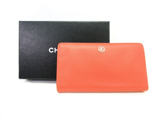 CHANEL ココマーク二つ折り長財布 中古 1