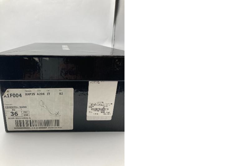 GIORGIO ARMANI ジョルジオアルマーニ CEMENTO NUDO レザー パンプス 中古 4