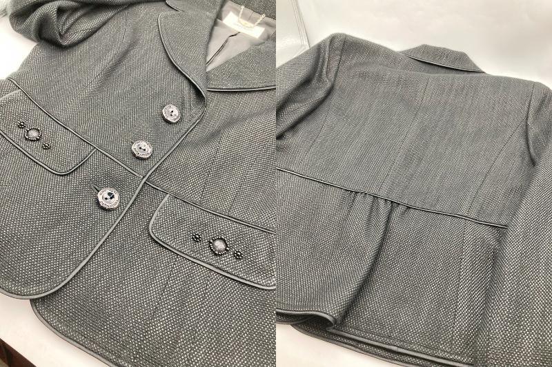 Courreges クレージュ セットアップ セレモニースーツ サイズ40 中古 D4