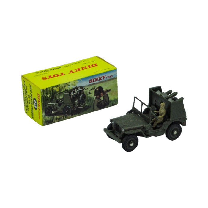DINKY TOYS 828 JEEP PORTE-FUSEES SS 10 中古 1
