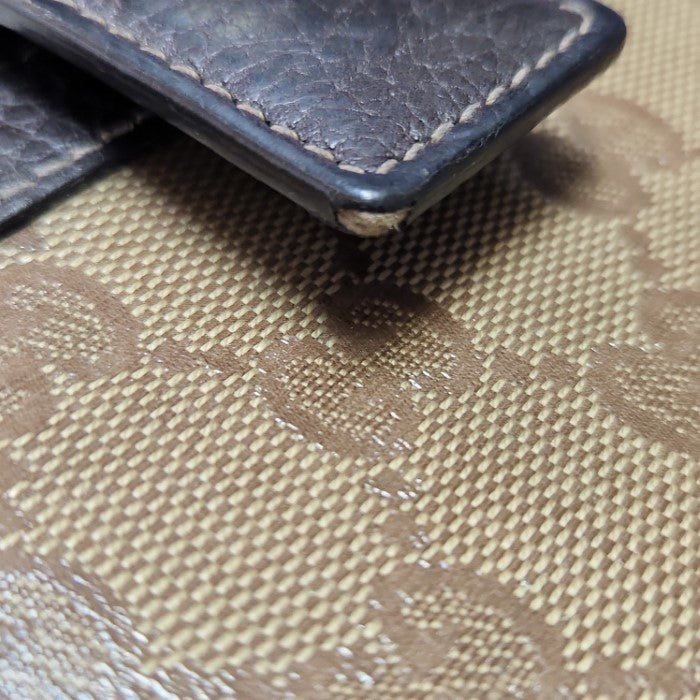 GUCCI グッチ GGクリスタル 長財布 231839 ユニセックス ブラウン 中古 3