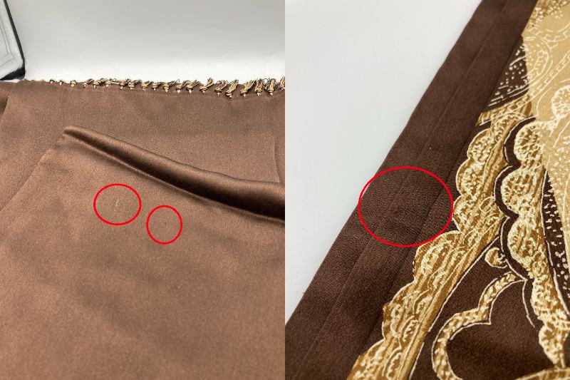 GIANNI VERSACE ジャンニ ヴェルサーチェ フリンジ シルクストール 中古 4