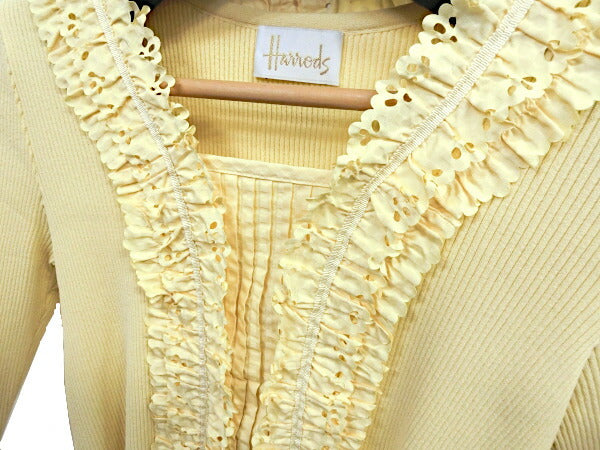 Harrods ハロッズ 七分丈 フリル カットソー 中古 1
