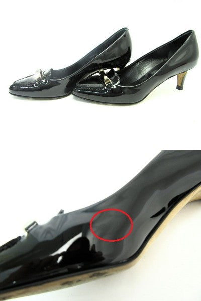 BALLY/バリー エナメルレザーパンプス 約22cm 中古 1