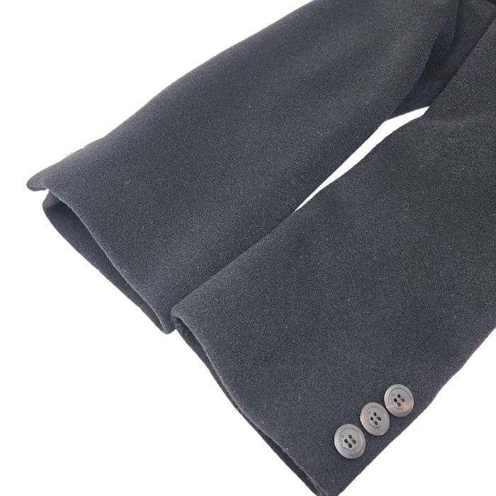 Burberrys バーバリーズ カシミヤ 羊毛 ダブルチェスターコート FNA94-926 レディース 38 ブラック 中古 3