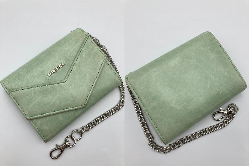 DIESEL ディーゼル LEーZIPPERシリーズ チェーンウォレット 中古 D4