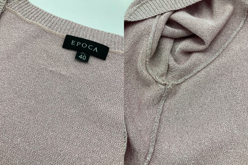 EPOCA エポカ シルク混 ラメ アンサンブル 中古 4