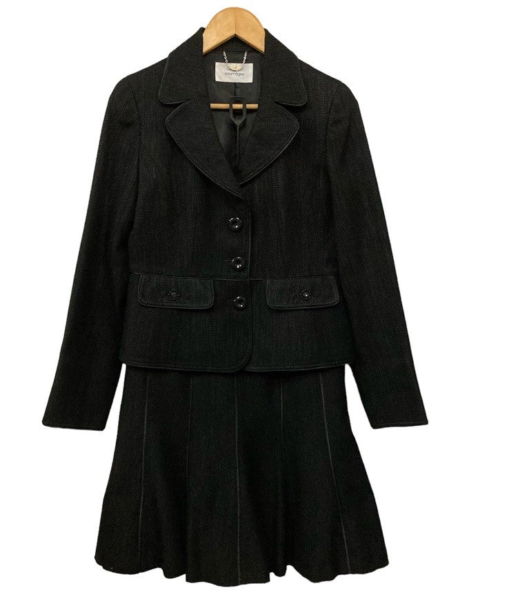 Courreges クレージュ セットアップ セレモニースーツ サイズ40 中古 D4