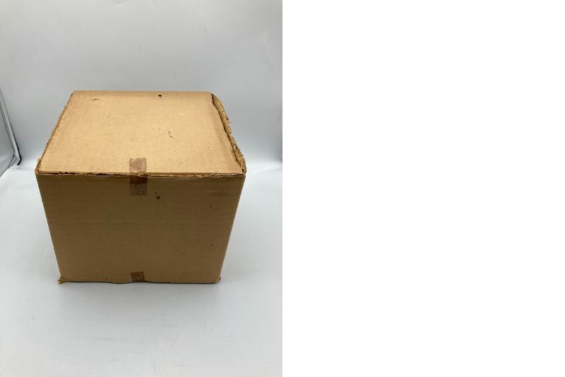 ヴィンテージガラス アンバー ゴブレット&灰皿セット 中古 4